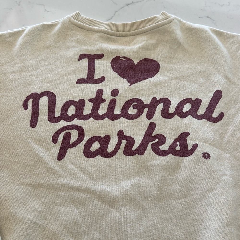I Heart National Parks crew neck sweatshirt - Picture 3 of 6